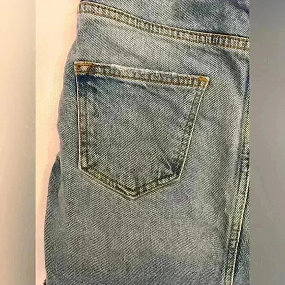 Zara Jean Skirt with Side Stripes Size XS - Picture 7 of 7